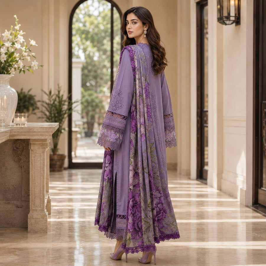 Embroidered Fully Lawn 3pc