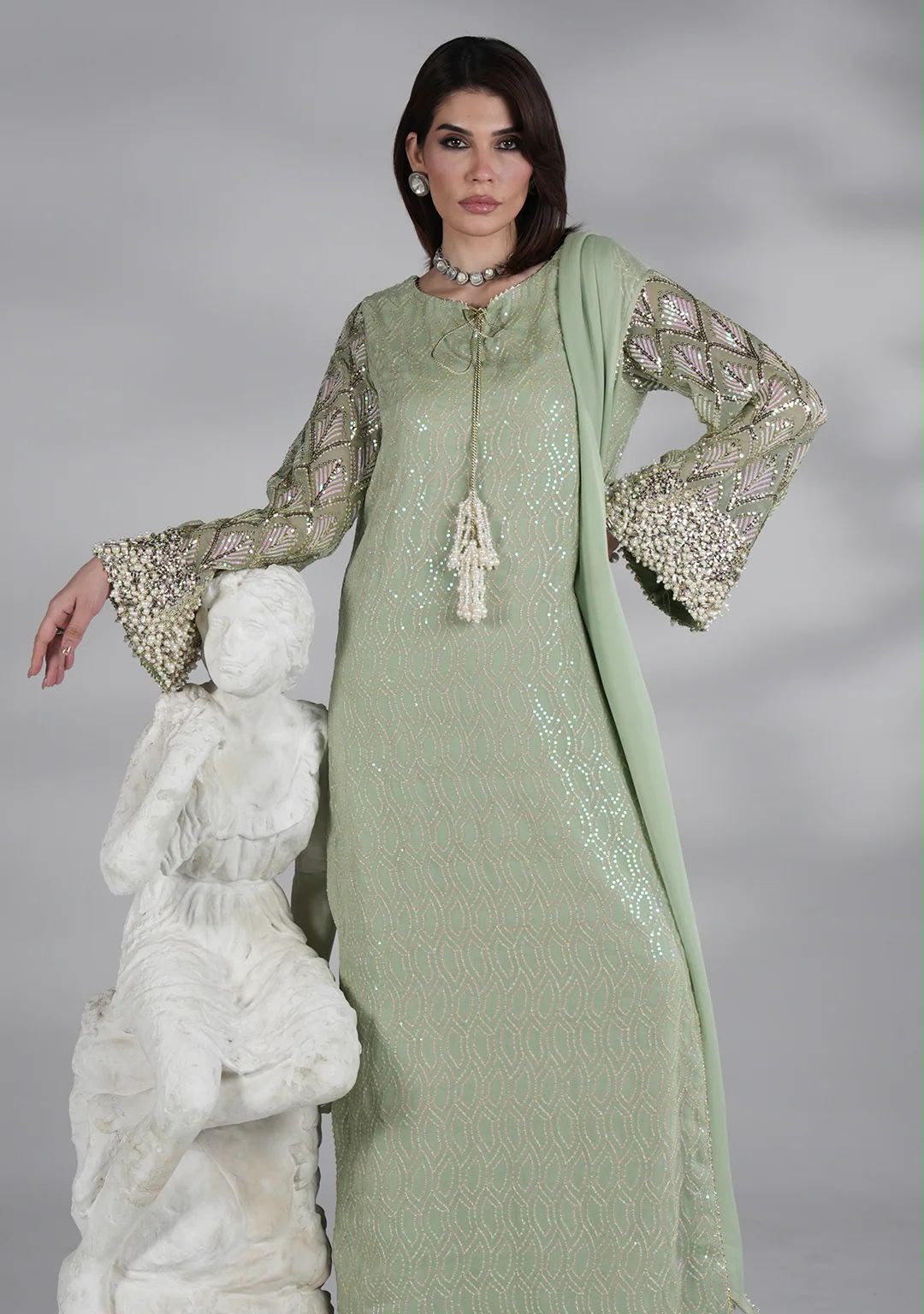 3-Piece Luxury Festive/Formal Wear.