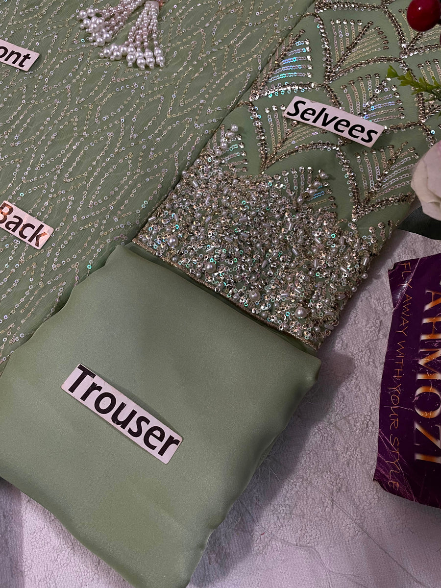 3-Piece Luxury Festive/Formal Wear.